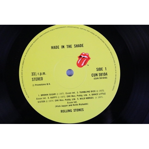 652 - Vinyl - Three Rolling Stones LPs to include Still Life, Made in the Shade and In Concert (2 LP), sle... 