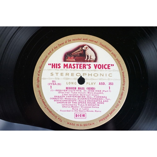 686 - Vinyl - Classical - 6 rare stereo recordings to include SXL 2092-3 Gd/Ex, ASD 353/354 Vg+/Ex, SXL 23... 