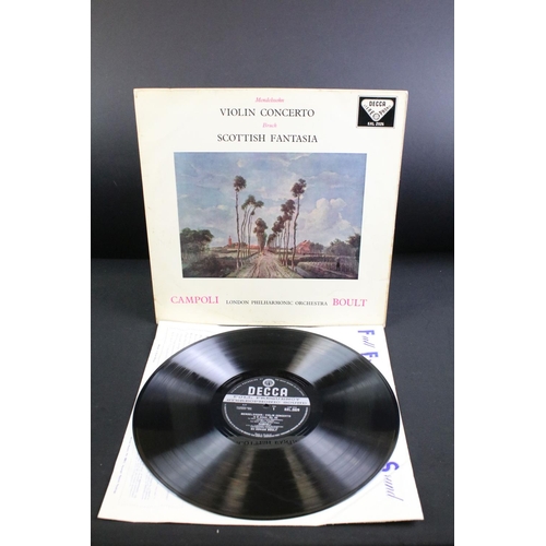 703 - Vinyl - Classical - Bruch: Scottish Fantasia / Mendelssohn - Campoli Decca SXL 2026 WBg ED1 LP 'Orig... 