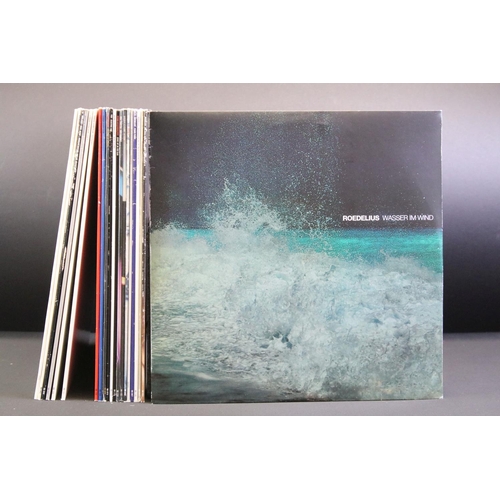 452 - Vinyl - 22 Electronic / KrautRock albums on Bureau B. Records to include: Roedelius – Wasser Im Wind... 