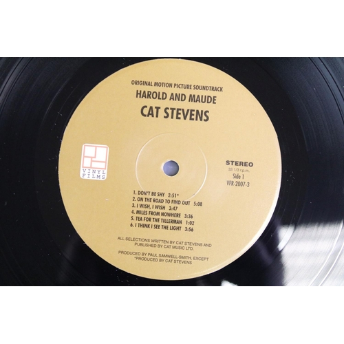 465 - Vinyl - Cat Stevens – Harold And Maude, original USA 2007, album + 7” single, gatefold album cover w... 