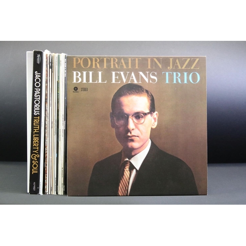 481 - Vinyl - 14 limited edition Jazz albums and one box set to include: Bill Evans Trio – Portrait In Jaz... 