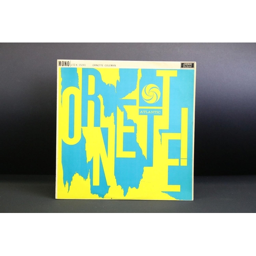 629 - Vinyl - Jazz - The Ornette Coleman Quartet – Ornette! Original UK 1962 pressing on London Atlantic R... 