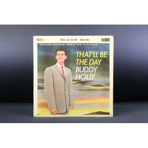 321 - Vinyl - Buddy Holly & The Crickets 4 LP's plus 1 EP (The Late Great Buddy Holly Coral FEP 2044), the... 