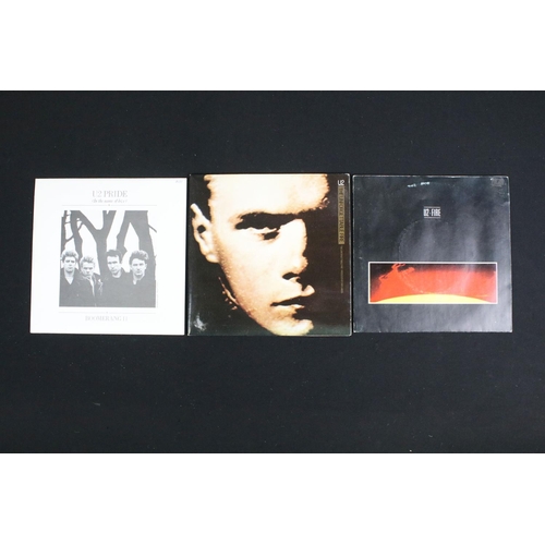 330 - Vinyl - U2 - 5 x Lp's, 8 x 12