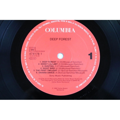 638 - Vinyl - Deep Forest self titled original UK 1993 pressing on Columbia Records COL 474178 1. Sleeve V... 