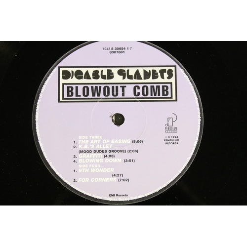 639 - Vinyl - Digable Planets ‎Blowout Comb. Original Uk 1994 Double album on Pendulum Records CHR 6087 wi... 