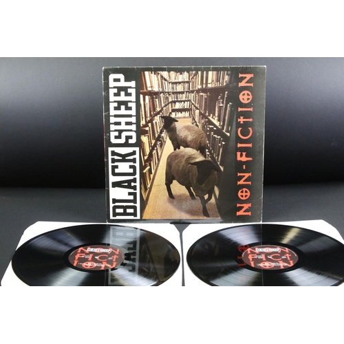 640 - Vinyl - 2 albums to include Black Sheep – Non-Fiction (Original UK / EU 1994 double album on Mercury... 