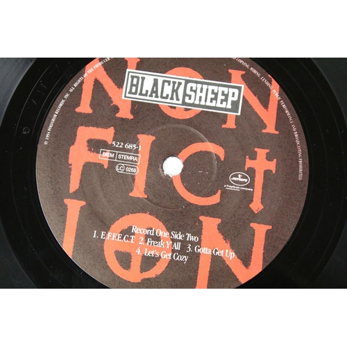 640 - Vinyl - 2 albums to include Black Sheep – Non-Fiction (Original UK / EU 1994 double album on Mercury... 