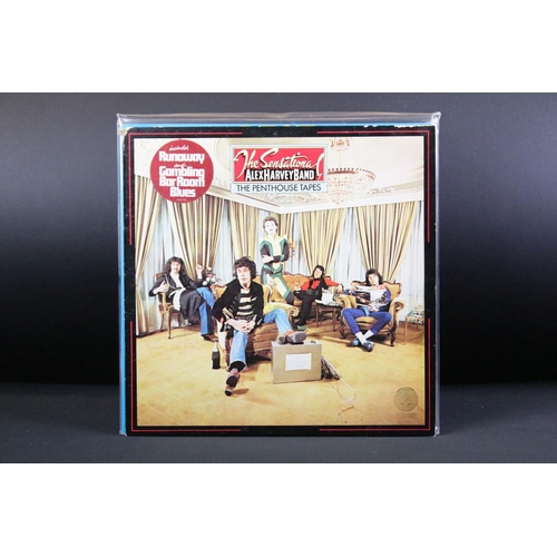 648 - Vinyl - Five Alex Harvey Band LPs to include The Penthouse Tapes, The Best of, Next, Live and The Im... 