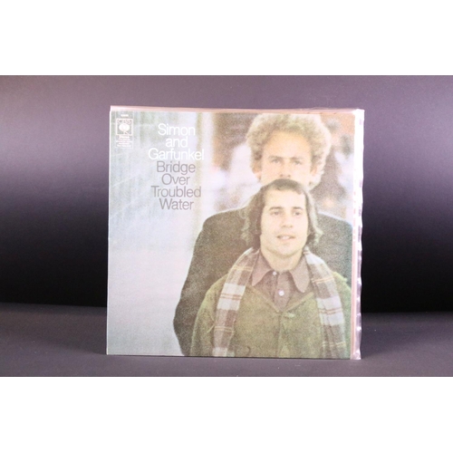 649 - Vinyl - Seven Simon & Garfunkel / Paul Simon LPs to include Sounds of Silence, Central Park, The Gra... 