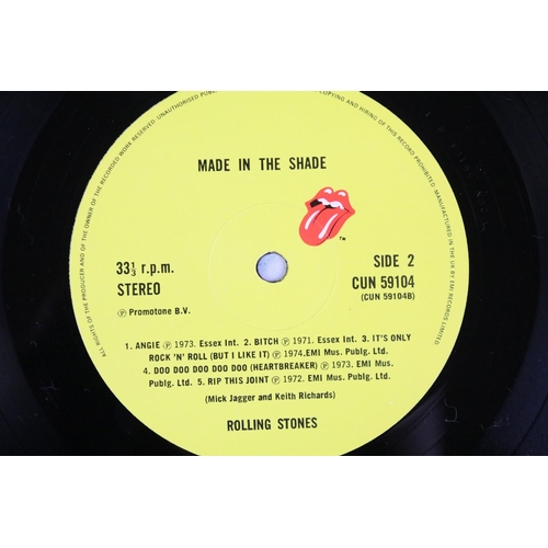 652 - Vinyl - Three Rolling Stones LPs to include Still Life, Made in the Shade and In Concert (2 LP), sle... 