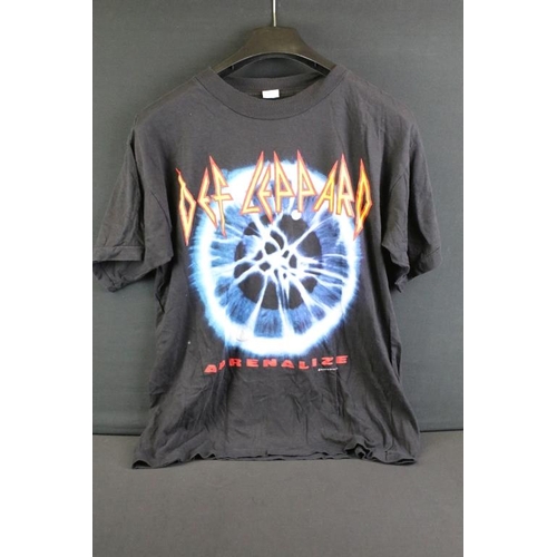 721 - Memorabilia - 14 Rock / Metal / Music vintage t-shirts to include Moscow Music Peace Festival 1989 (... 