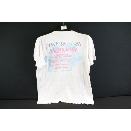 721 - Memorabilia - 14 Rock / Metal / Music vintage t-shirts to include Moscow Music Peace Festival 1989 (... 