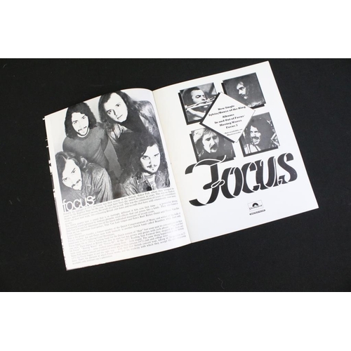 728 - Memorabilia - 7 Tour programmes to include Jethro Tull x 3 (one with ticket and signatures), Golden ... 