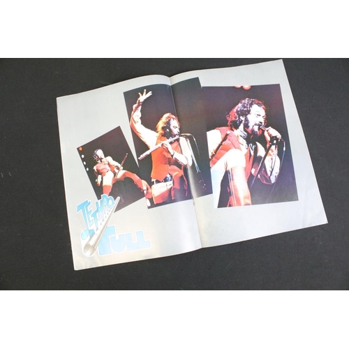 728 - Memorabilia - 7 Tour programmes to include Jethro Tull x 3 (one with ticket and signatures), Golden ... 