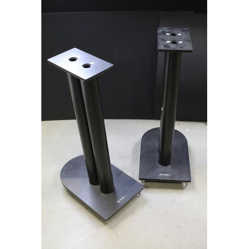 753 - Music Equipment - Pair of PMC Twenty.22 speakers with PMC stands