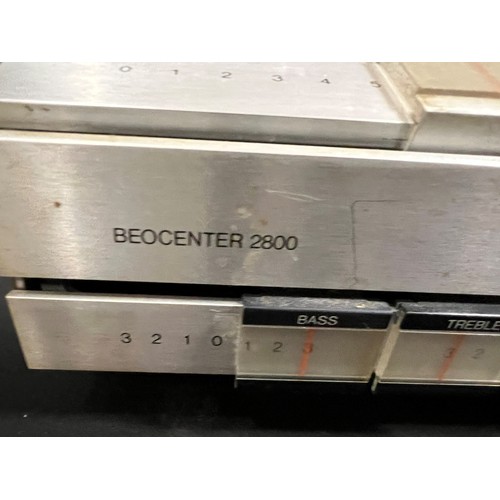 754 - Music Equipment - Bang & OlufBeocenter 2800 with a pair of Beovox S35 speakers