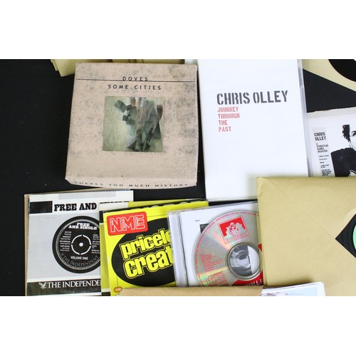 763A - CD’s -  18 Privately Press CD's by Chris Olley / Six By Seven. Privately pressed by Chris Olley CD a... 