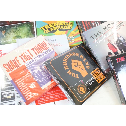 757A - CDs - 12 recent release Box Sets to include: 1982 - Screaming The Nation (3 CD Punk Box Set), That P... 