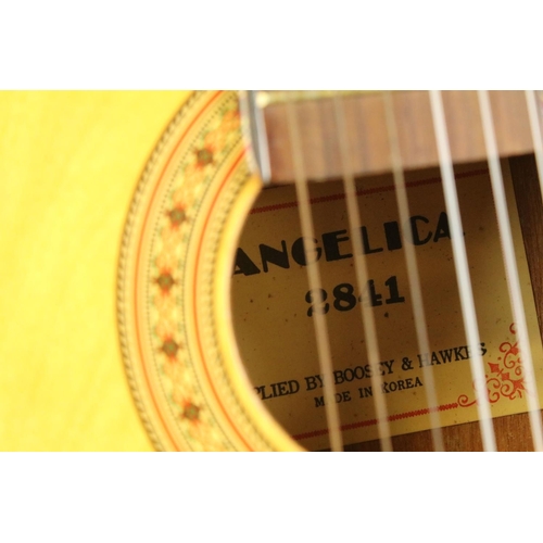 779 - Guitar - Angelica 2841 made in Korea supplied by Boosey & Hawkes classical guitar, with case