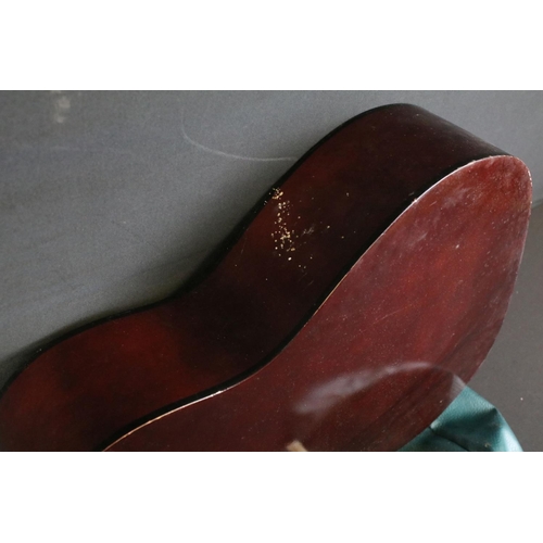 779 - Guitar - Angelica 2841 made in Korea supplied by Boosey & Hawkes classical guitar, with case