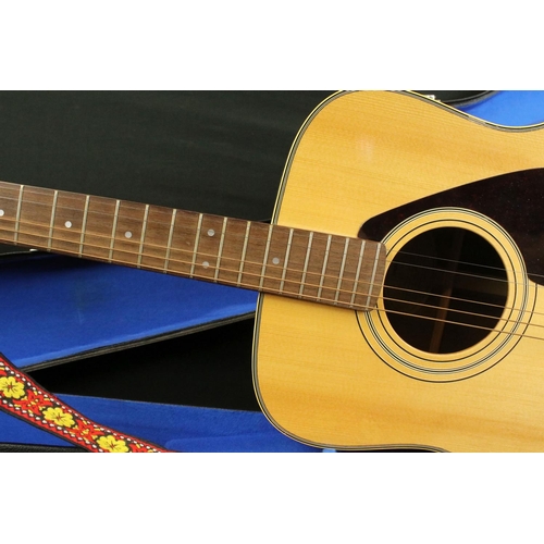 780 - Guitar - Yamaha FG-335 acoustic guitar in hard case