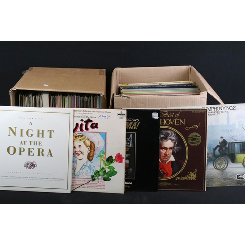 696A - Vinyl - Over 150 Classical LPs spanning decades including stereo examples.  At least Vg overall