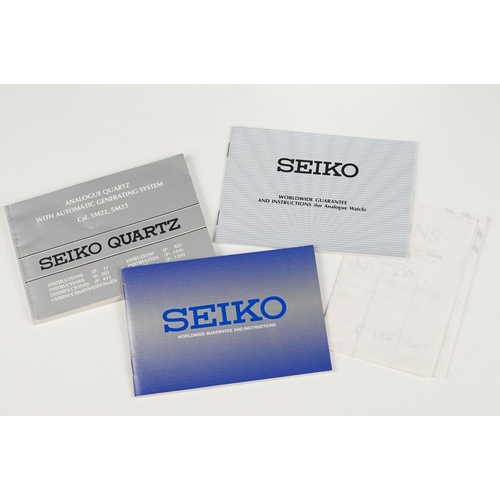 310 - Seiko Automatic Generating System Gents Watch (original box and papers)