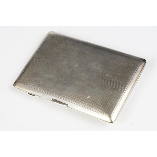 313 - Antique Silver Case with a later applied Nude enamel panel