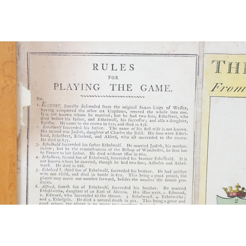 544 - The Royal Genealogical Pastime of the Sovereigns of England, from the dissolution of the Saxon Hepta... 