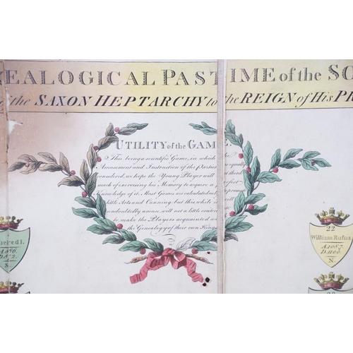 544 - The Royal Genealogical Pastime of the Sovereigns of England, from the dissolution of the Saxon Hepta... 