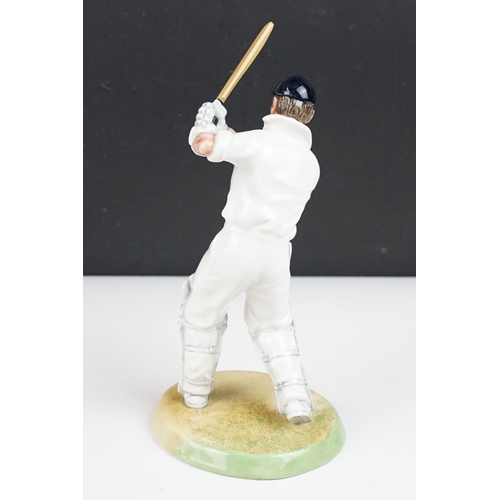 59 - Royal Doulton Geoffrey Boycott O.B.E porcelain figure, HN 3890, ltd edn no. 272/8114, approx 23cm hi... 