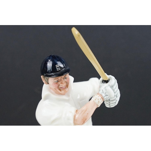 59 - Royal Doulton Geoffrey Boycott O.B.E porcelain figure, HN 3890, ltd edn no. 272/8114, approx 23cm hi... 