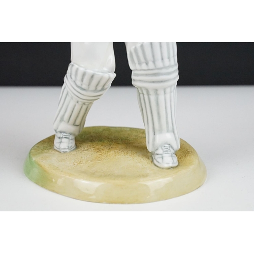 59 - Royal Doulton Geoffrey Boycott O.B.E porcelain figure, HN 3890, ltd edn no. 272/8114, approx 23cm hi... 