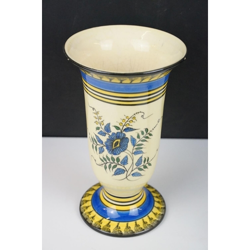 99 - Collection of Quimper french Faience ceramics to include Henriot and HB factory marks, including cak... 