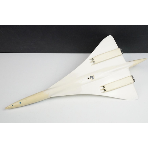 217 - A collection of three Concorde desktop models.