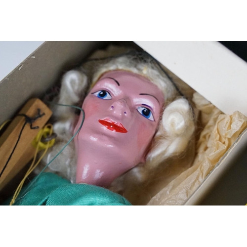 341 - A small group of mixed collectables to include the Prince Charming Pelham Puppet, a group of eight n... 