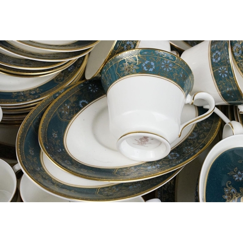 37 - Royal Doulton ' Carlyle ' pattern tea, coffee and dinner ware to include coffee cans & saucers, teac... 