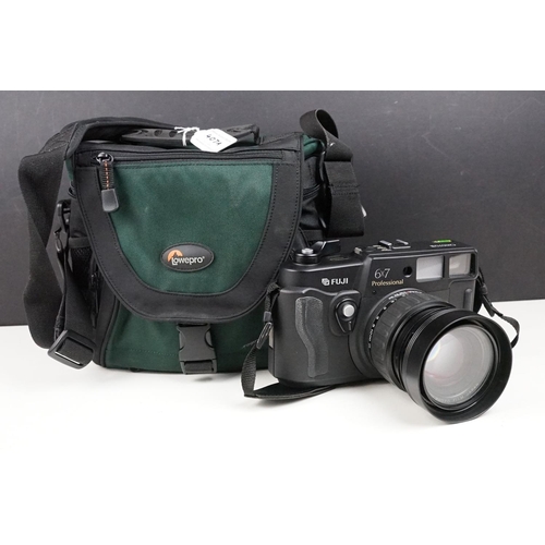 407A - Fujifilm Professional GW670 III 6x7 Medium Format Range Finder Camera, together with Fujinon 90mm f/... 