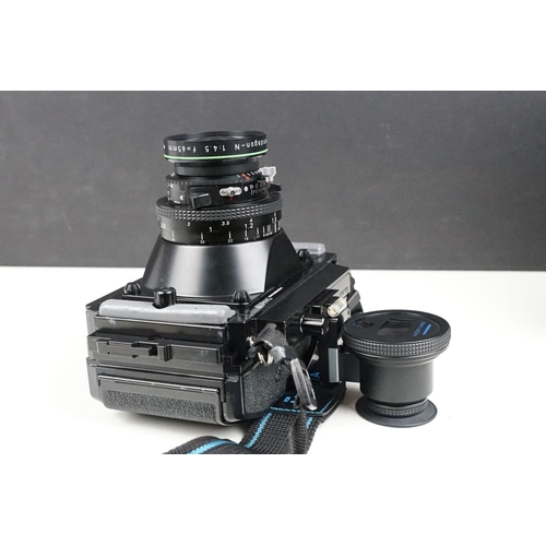 408A - Horseman SW612P medium format film camera, together with a Rodenstock Grandagon-N 65mm f/4.5 lens, p... 