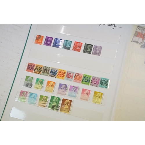 506 - A large collection of British and World stamps contained within ten stamp albums.