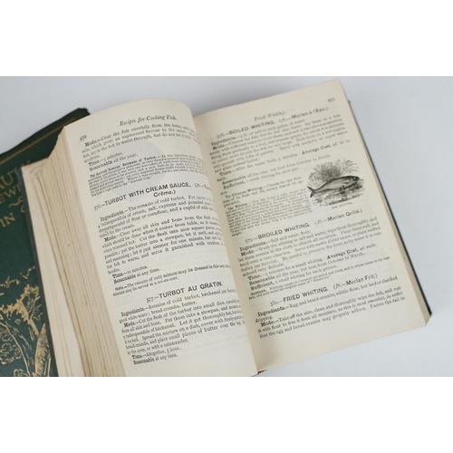 516 - Two antique books to include Mrs Beeton's book of household management dated 1891 together with Blac... 