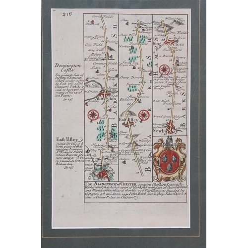 539 - Group of five maps to include 'Carte des Isles de la Societe' from Cook 1er Voyage, 25 x 36cm; Les I... 