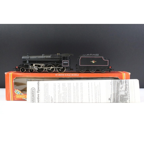 10 - Six boxed Hornby OO gauge locomotives to include R683 SR 4-4-0 Schools Class V Repton, R355 MR 4-4-0... 