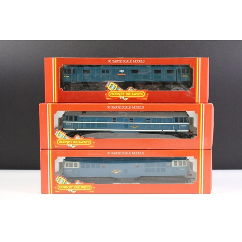 18 - Seven boxed Hornby OO gauge locomotives to include Pandora, 2 x Electra, Aurora, 2 x R357 AIA-AIA Bl... 