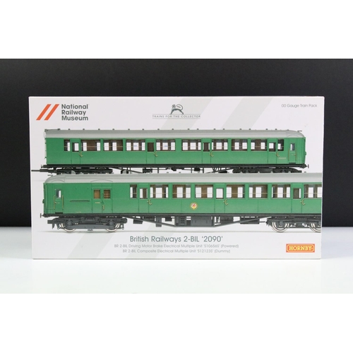 2 - Boxed Hornby OO gauge Hornby National Railway Museum R3177 British Railways 2 NIL 2090 Train Pack