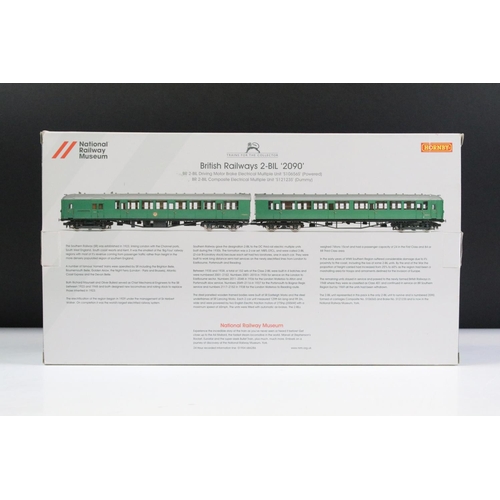 2 - Boxed Hornby OO gauge Hornby National Railway Museum R3177 British Railways 2 NIL 2090 Train Pack