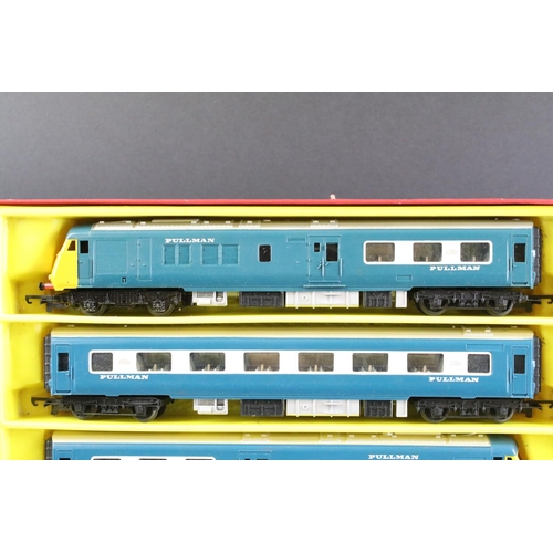 5 - Two boxed Triang Hornby OO gauge train sets to include RS52 The Blue Pullman and RS8 The Midlander, ... 