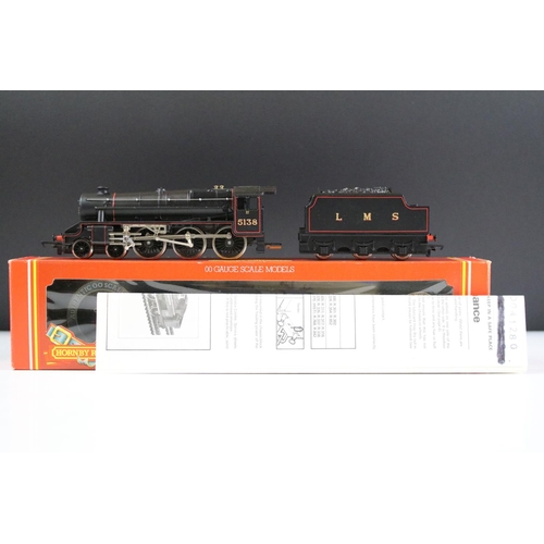 8 - Four boxed Hornby OO gauge locomotives to include R374 SR Battle of Britain Loco Spitfire, R372 LNER... 